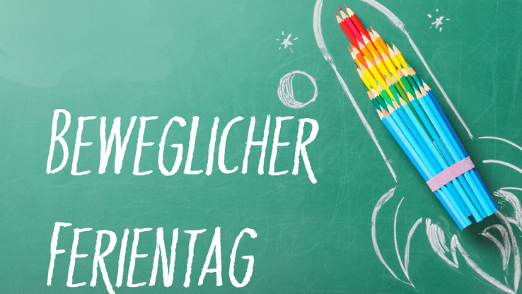 Beweglicher Ferientag