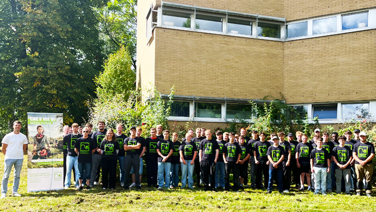 Willkommenstag im Garten-Landschaftsbau